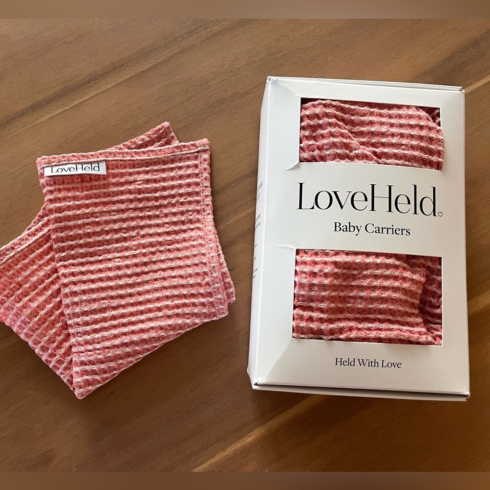 LoveHeld Everyday Waffle Ring Sling Baby